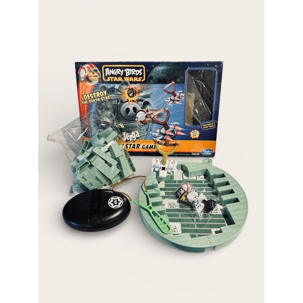 Star‎ Wars Angry Birds Jenga Death Star Game Complete 2012